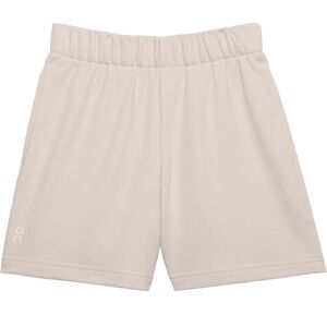 On Running Open Club Shorts Cream Ivory Tennis Athleisure Lounge, NWT
